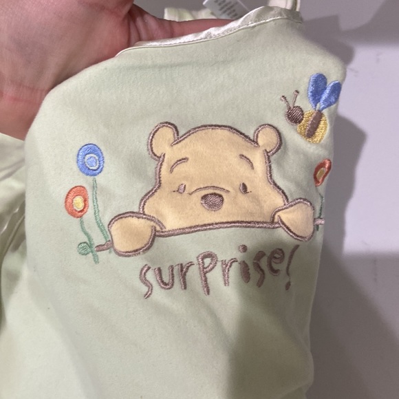 Halo sleep sack swaddle Winnie the Poor Newborn 6-12 lbs EUC 2 piece - Picture 8 of 12